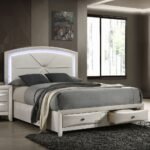Ramondi EK Bed w/Storage & LED