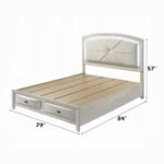 Ramondi EK Bed w/Storage & LED - Image 8