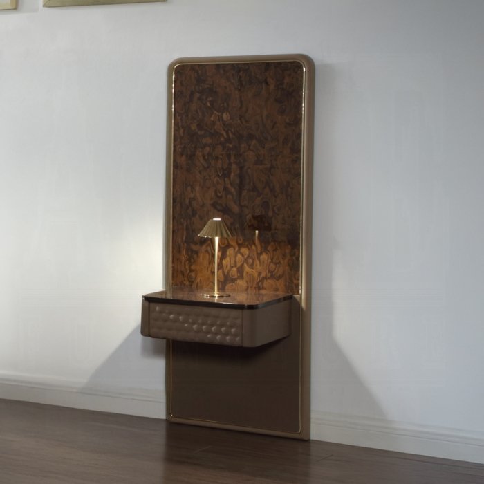 bd20033.jpg Marcelino Nightstand W/Wall Pier (EK) - Image 1