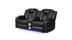 BENZ 2 PC Living Room Sets IN BLACK - Image 3