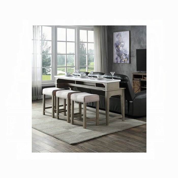 dn00089.jpg Wandella 4PC Pack Counter Height Table Set W/USB - Image 1
