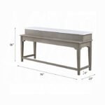 Wandella 4PC Pack Counter Height Table Set W/USB - Image 2
