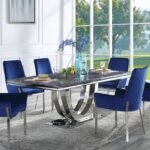 Cambrie Dining Table W/Engineered Stone Top