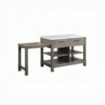 Feivel Kitchen Island W/Pull Out Table - Image 3