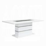 Elizaveta Dining Table W/Pedestal Base