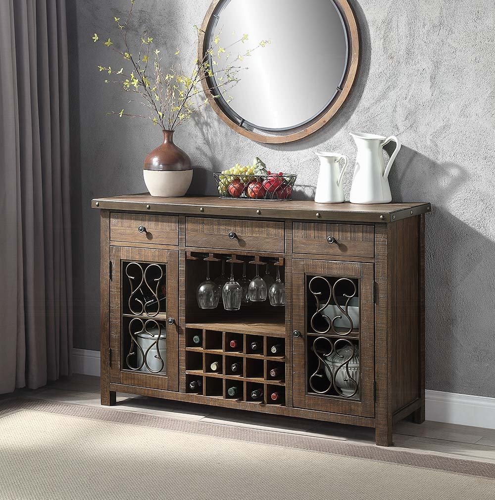 dn00983.jpg Raphaela Server W/Cup Holder & Wine Rack - Image 1