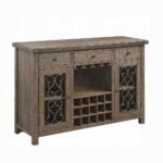 Raphaela Server W/Cup Holder & Wine Rack - Image 2