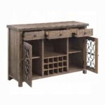 Raphaela Server W/Cup Holder & Wine Rack - Image 4