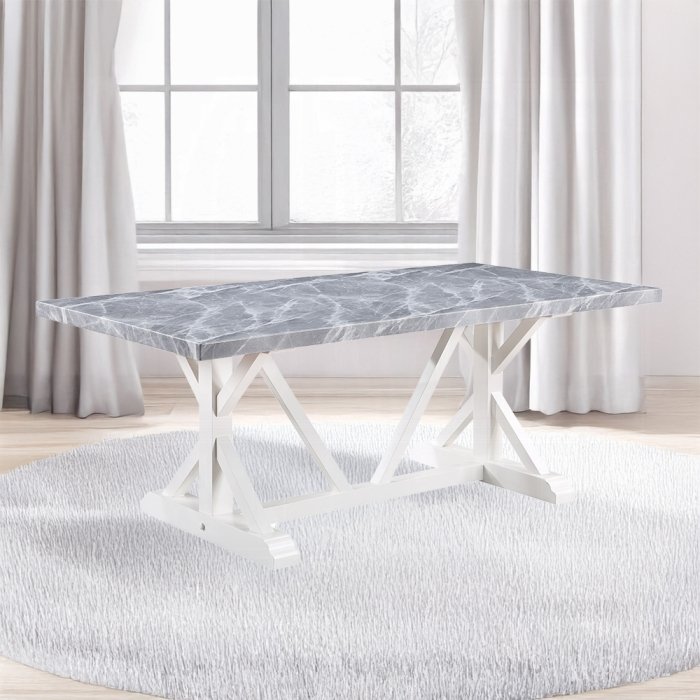 dn02159.jpg Hollyn Dining Table W/Engineered Stone Top - Image 1