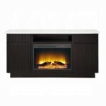 Jaramillo Server w/Natural Marble Top & Fireplace - Image 3