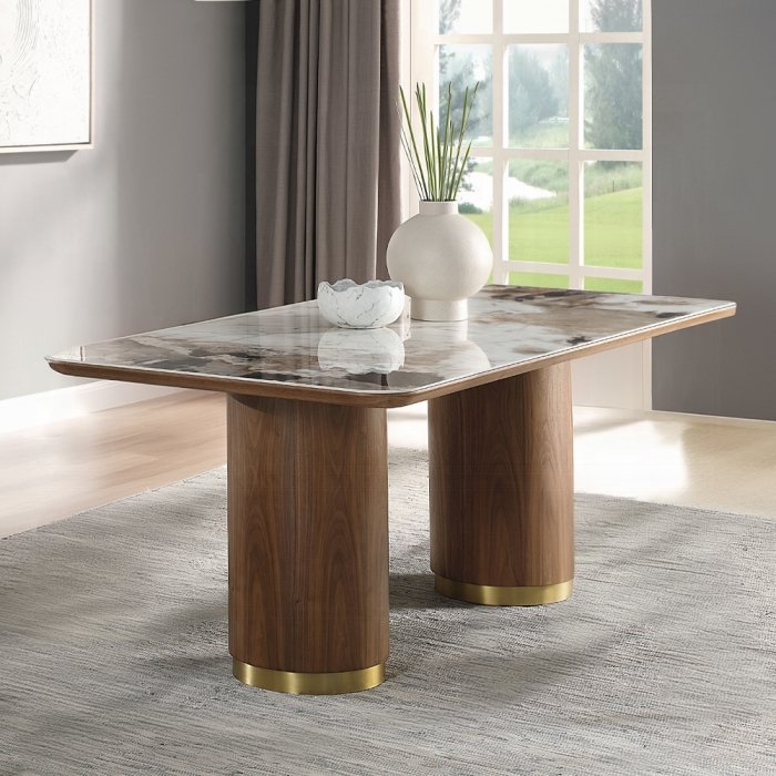 dn03145.jpg Willene Dining Table W/Ceramic Top - Image 1
