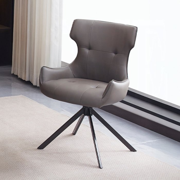 dn03736_6.jpg Damita Side Chair w/Swivel (Set-2) - Image 1