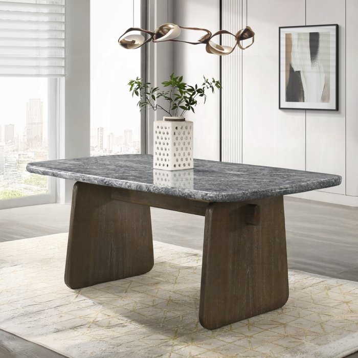 dn04815.jpg Dillon Dining Table w/Natural Marble Top - Image 1
