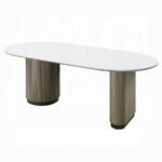 Clayten Dining Table w/Engineered Top - Image 2