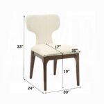 Koen Upholstered Side Chair (Set-2) - Image 9