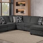 MAXWELL SECTIONAL IN GRAY