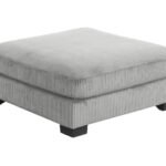 BENTLEY OTTOMAN - GRAY