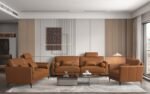 Tussio Loveseat W/5 Pillows