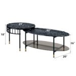Silas Nesting Coffee Table Set - Image 6