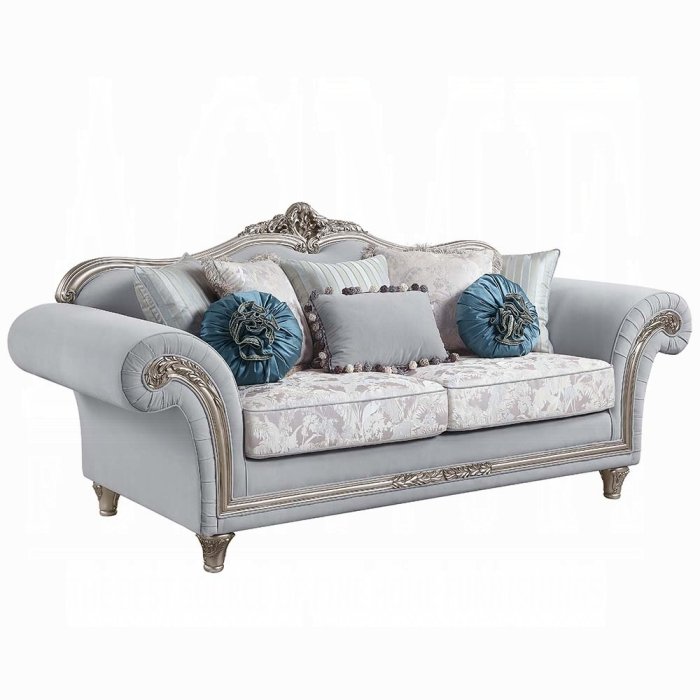 lv01112.jpg Pelumi Sofa W/8 Pillows - Image 1