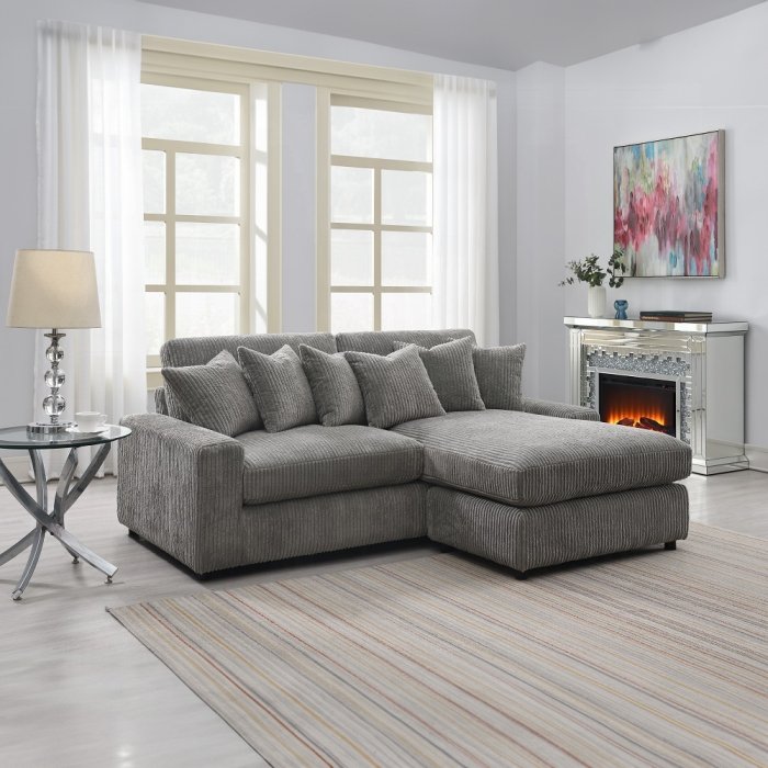 lv01882_5.jpg Tavia Reversible Sectional Sofa W/6 Pillows - Image 1