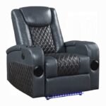 Alair Power Motion Recliner W/Bluetooth, Wireless Charger & Cupholder - Image 3