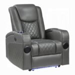 Alair Power Motion Recliner W/Bluetooth, Wireless Charger & Cupholder