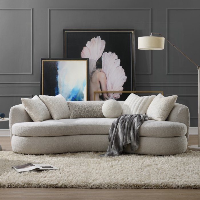 lv02542.jpg Iniko Sofa W/6 Pillows - Image 1