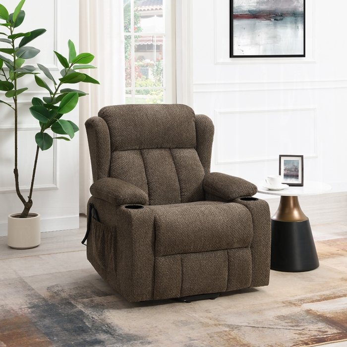 lv02833_5_1.jpg Lusio Power Motion Recliner w/Lift & Cup Holder - Image 1