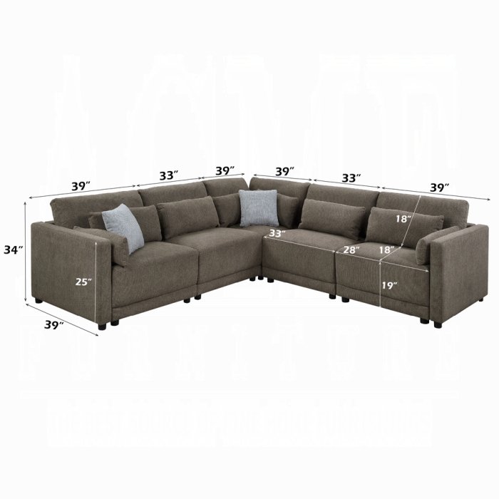 lv03151_dim.jpg Rylie Modular - Right Facing Chair w/2 Pillows - Image 1