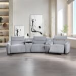 Fullar Modular Power Motion Armless Recliner - Image 2