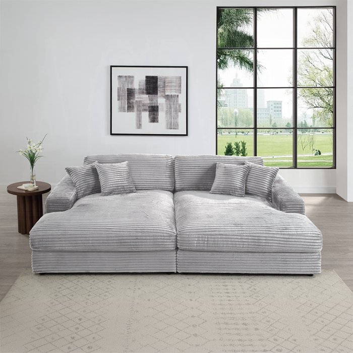 lv03680.jpg Hilde Sectional Sofa w/4 Pillows - Image 1