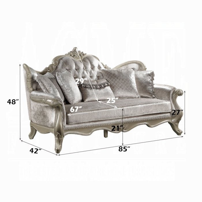 lv03820_dim.jpg Libertee Sofa w/5 Pillows - Image 1