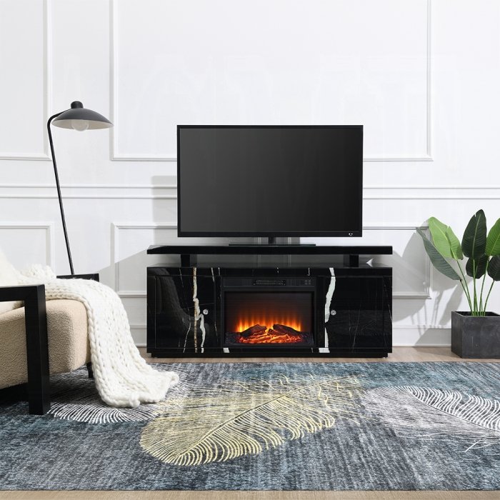 lv03868.jpg Drisana TV Stand w/Fireplace - Image 1