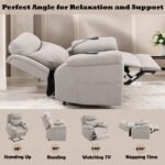 Chriki Power Recliner w/Lift & Heating & Massage - Image 2