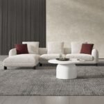 Mardi Sectional Sofa w/6 Pillows