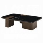 Dana Coffee Table w/Natural Marble - Image 2