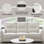 Lalisa Power Motion Sofa w/USB Port - Image 2