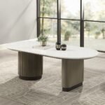Clayten Coffee Table w/Engineered Top