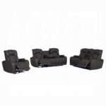 Wendell Power Motion Loveseat w/Console, Wireless Charger, Storage, USB & LED - Image 10