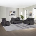 Wendell Power Motion Loveseat w/Console, Wireless Charger, Storage, USB & LED - Image 2