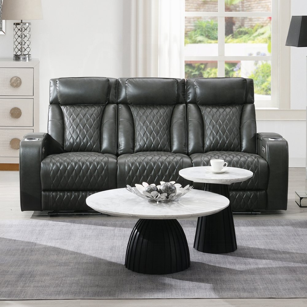 lv06230.jpg Taddeo Power Motion Sofa w/Power Headrest, USB, Wireless Charger, LED & Reading Light - Image 1