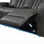 Taddeo Power Motion Sofa w/Power Headrest, USB, Wireless Charger, LED & Reading Light - Image 11
