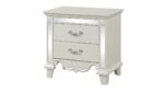 MILAN QUEEN 4 PC BEDROOM SET IN MILKY WHITE - Image 7