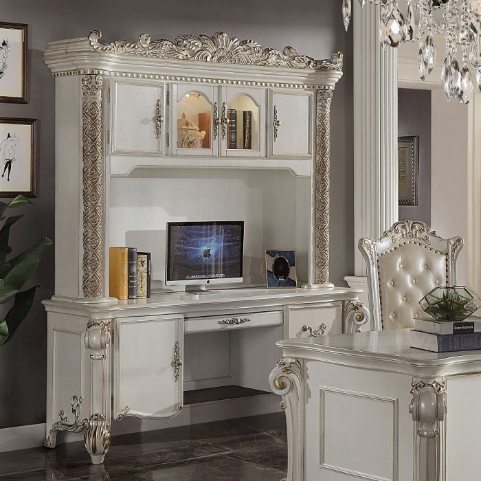 of01519.jpg Vendome Computer Desk & Hutch - Image 1